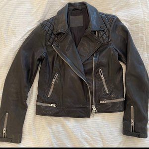 AllSaints Conroy Leather Biker Jacket